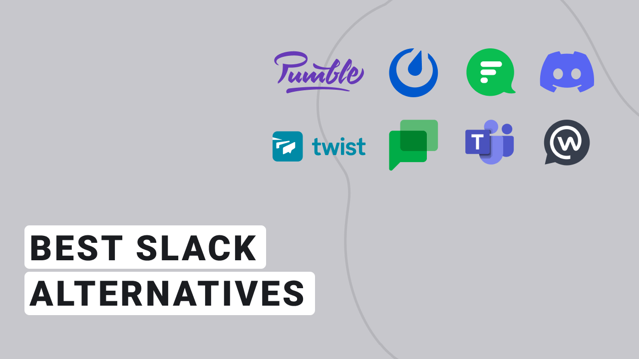 Las mejores alternativas a Slack, vídeo