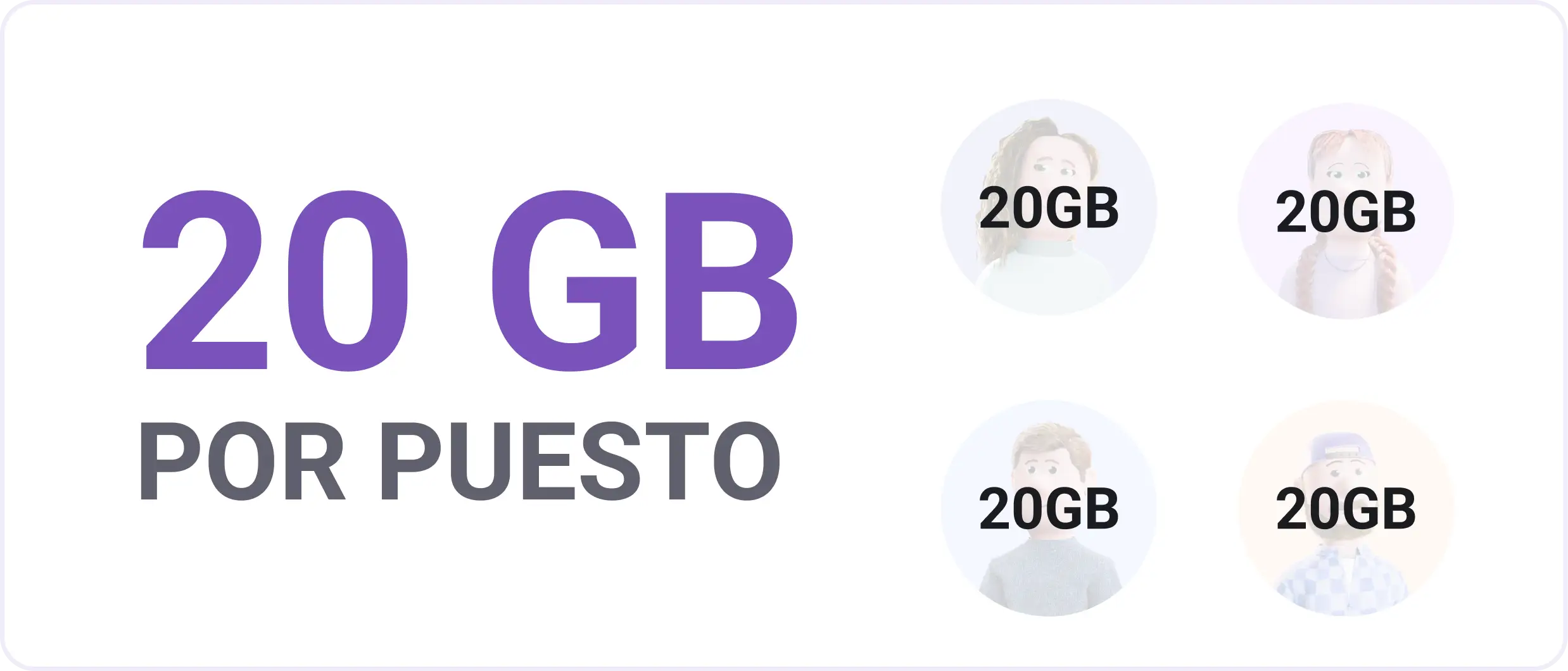 Más almacenamiento