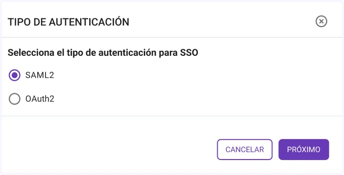 SSO - Inicio de sesión único