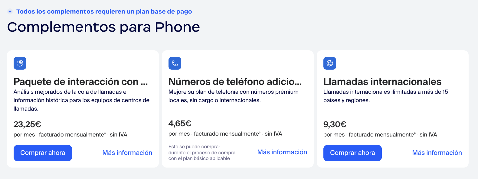 Zoom Phone add-ons