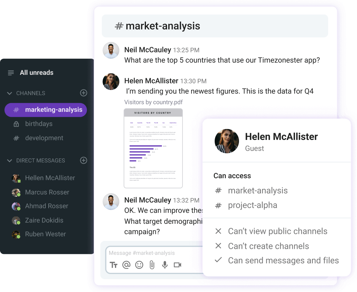 How Marketing teams use Pumble