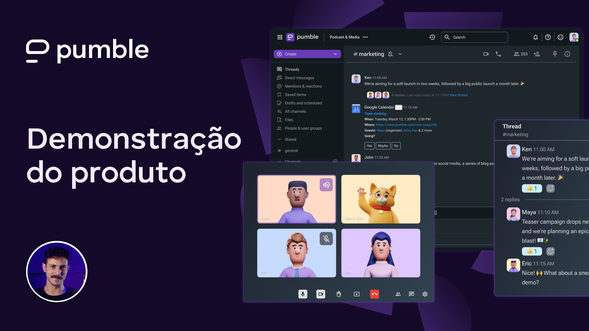 Pumble app screenshot