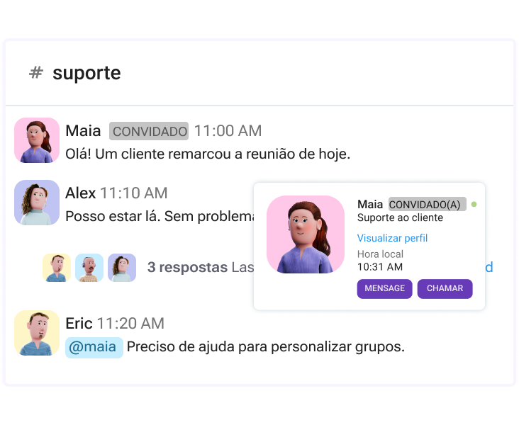 Suporte prioritário ao cliente