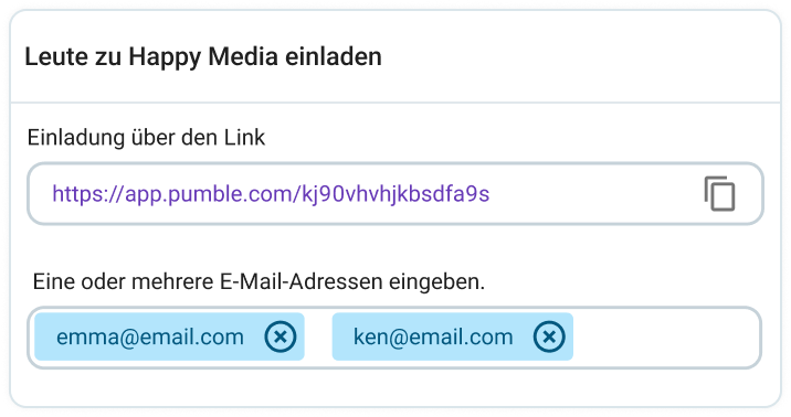 Invite all your teammates