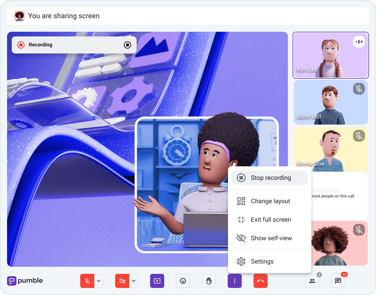 Record a meeting in 3 easy steps