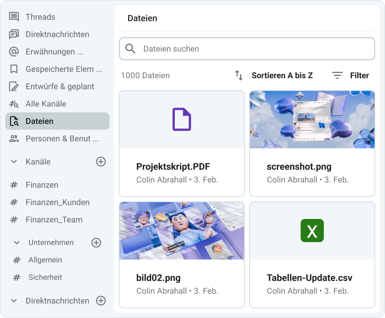 Share and store files in one place