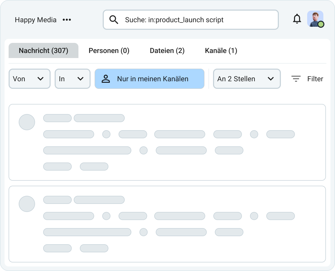 Search through Pumble