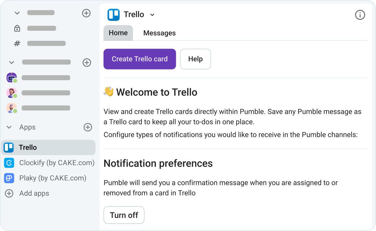 Configure notifications