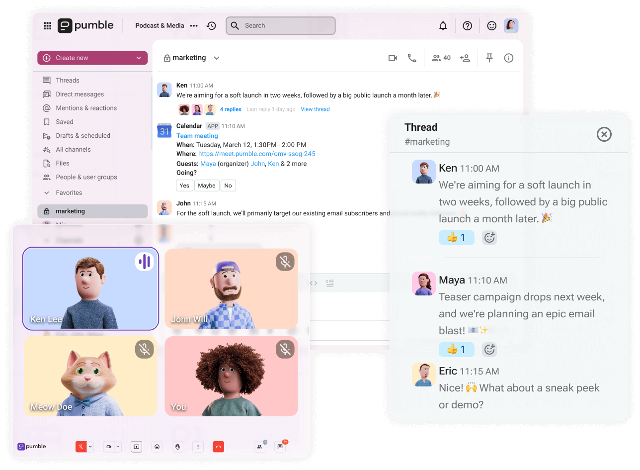 Video conferencing, unlimited integrations and much more