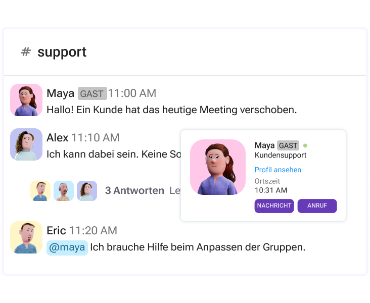 Prioritärer Kundensupport