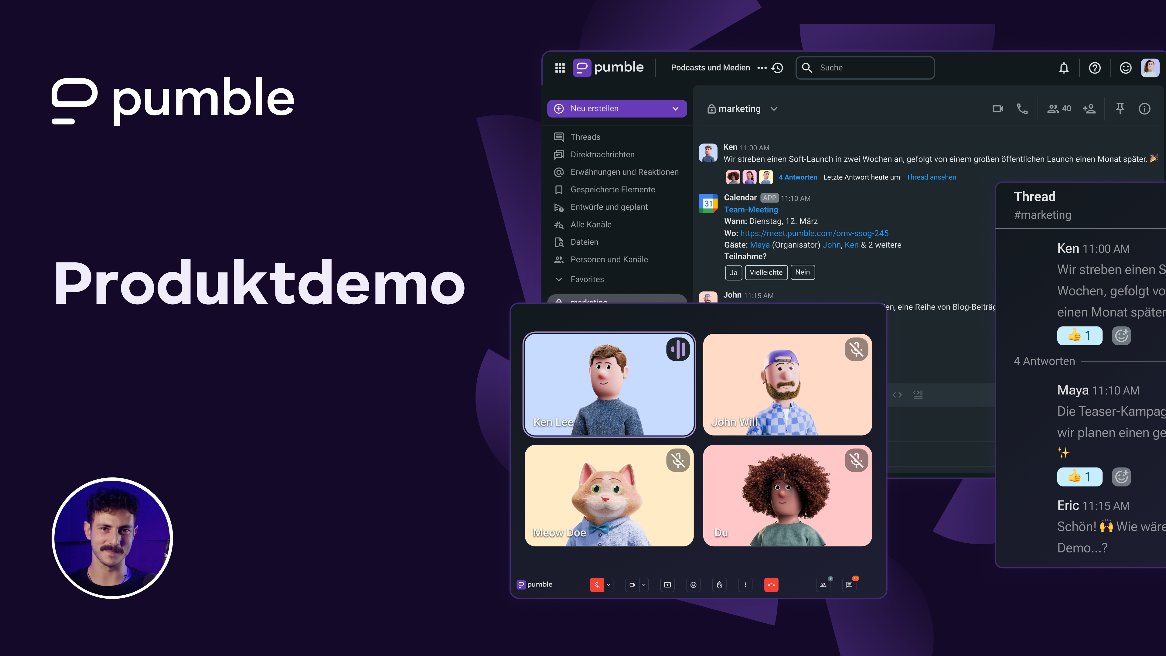 Pumble app screenshot