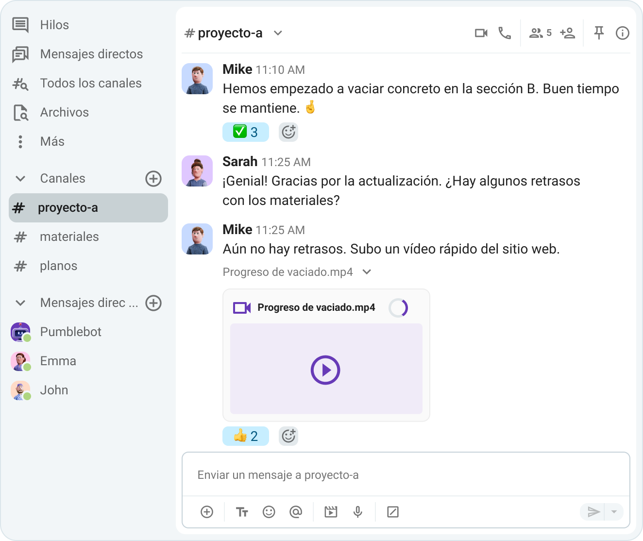 Conecta a los equipos de campo y de oficina en tiempo real