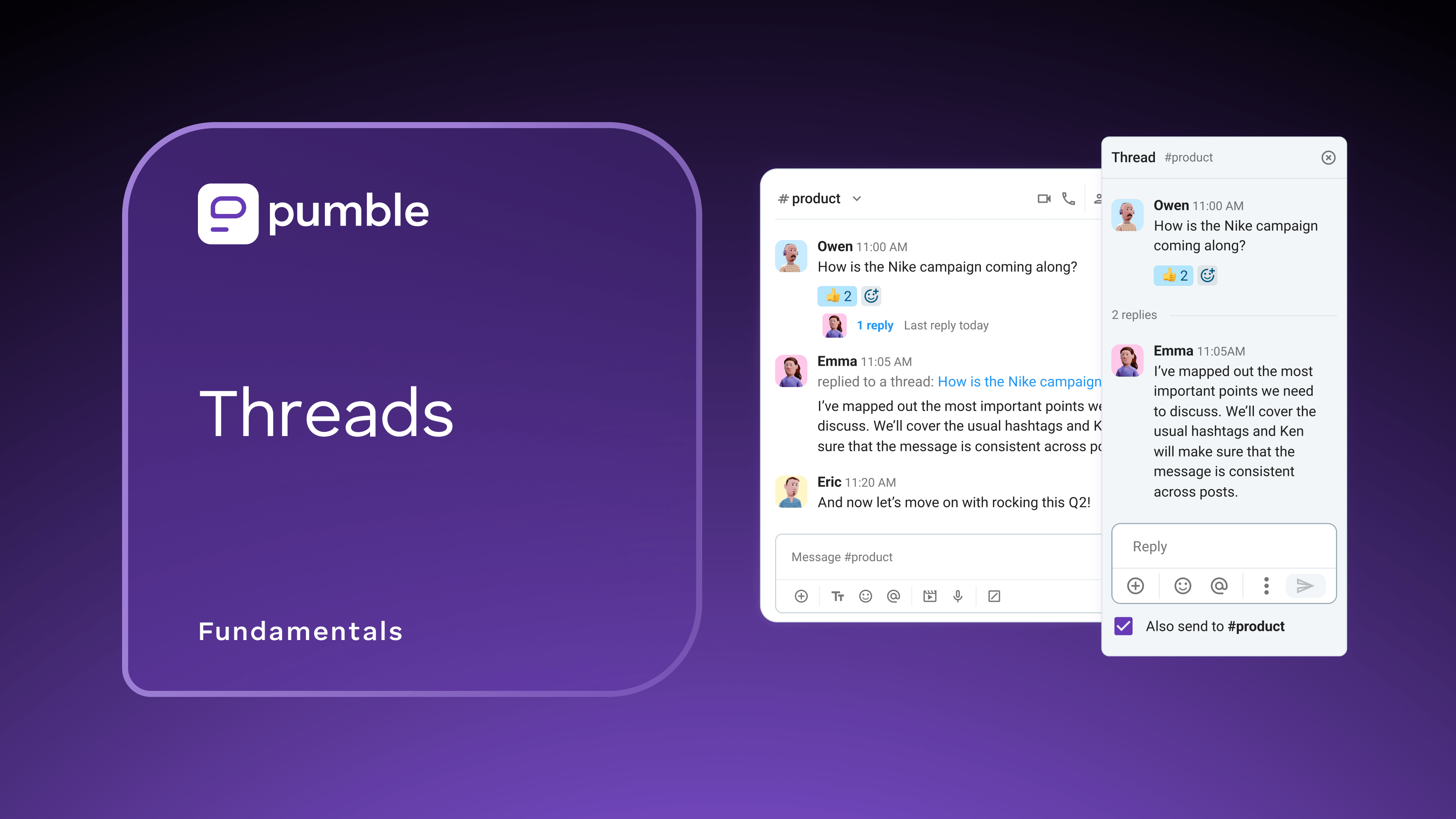 Pumble app screenshot