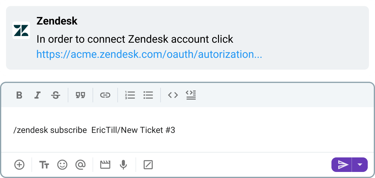 Connect your Zendesk organization