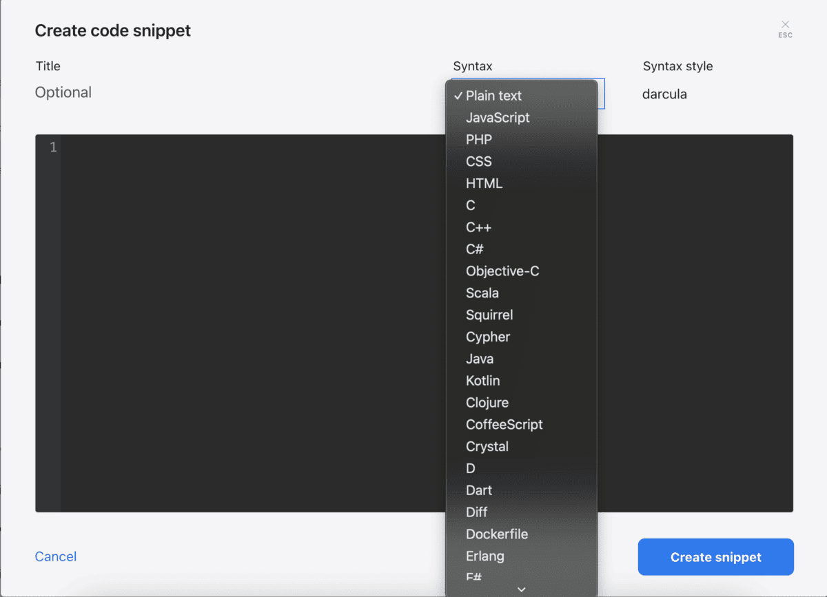 Chanty's code editor