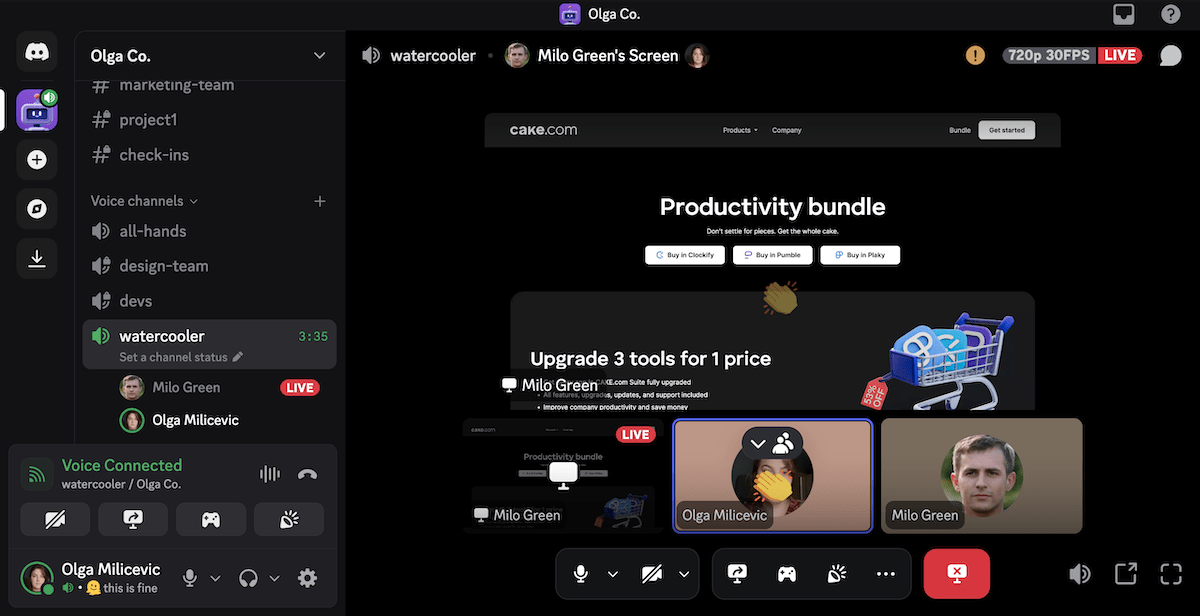 Clapping soundboard reaction on Discord