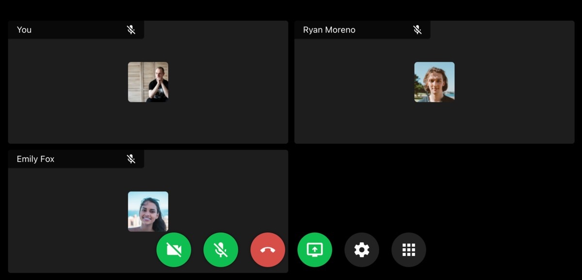 Group call in Flock