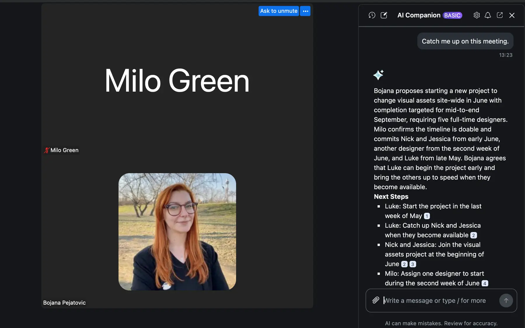 Zoom&rsquo;s AI companion, although useful, can make the UI seem even more crowded
