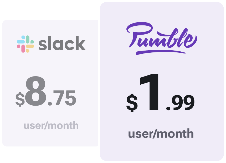 Pumble is more affordable alternative to Slack