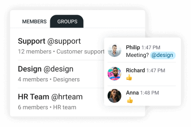 Notifique todo o grupo com uma menção