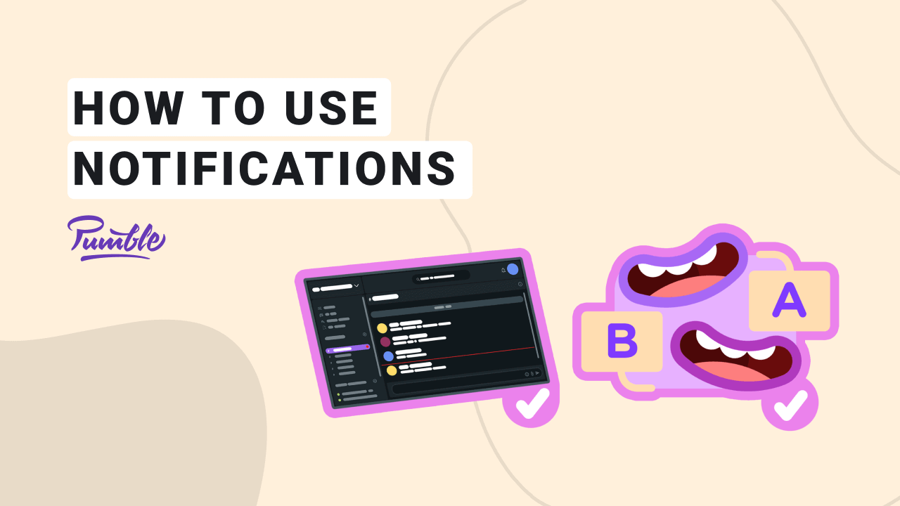 How best to use notifications in Pumble video tutorial