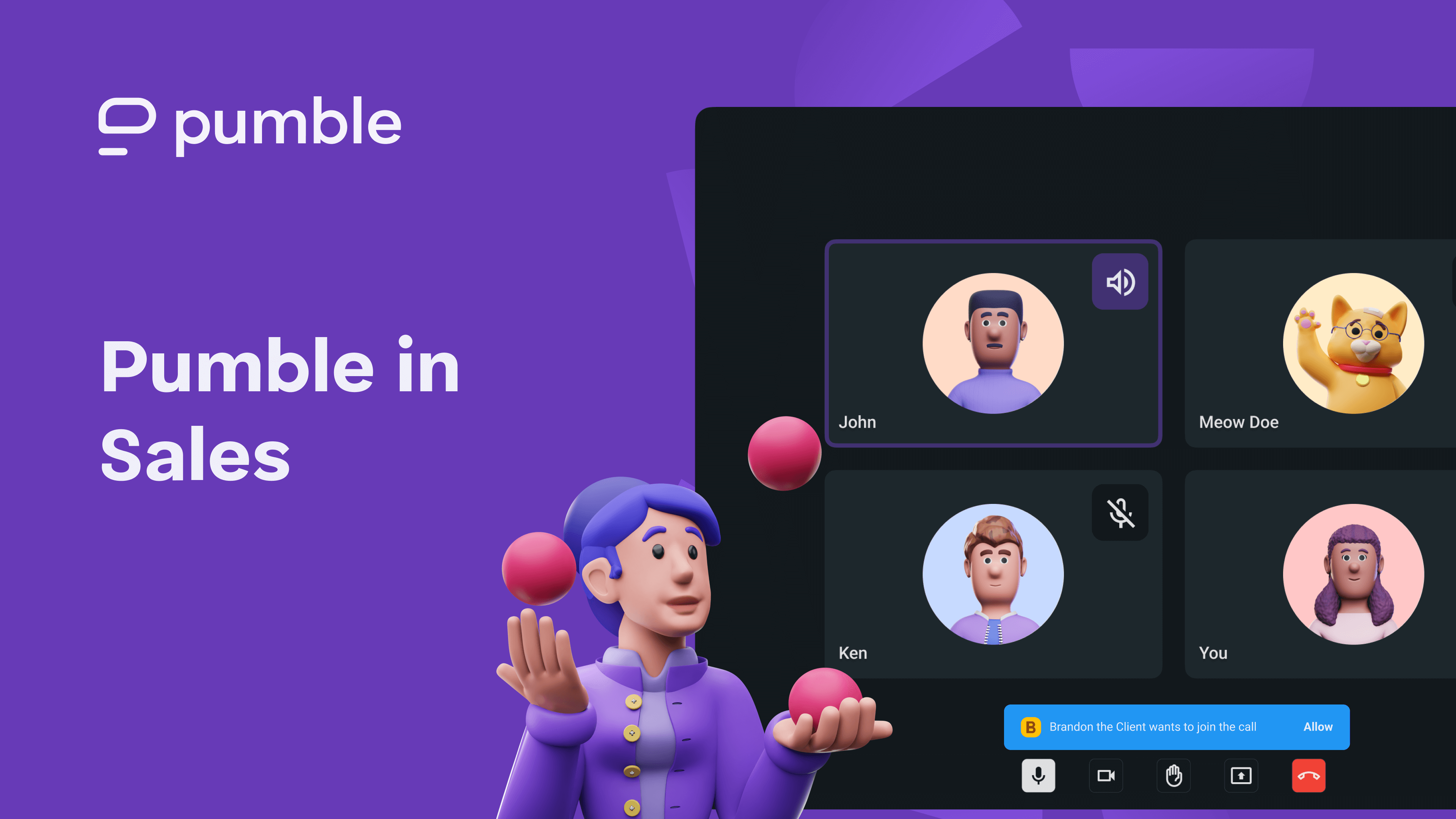 Pumble app screenshot