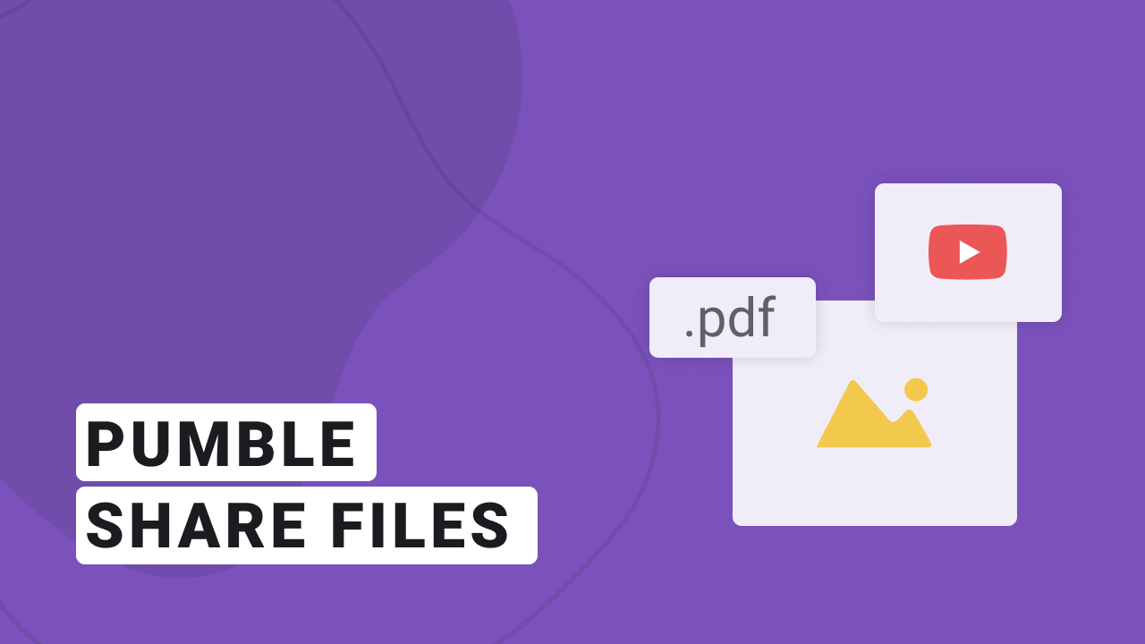 File sharing in Pumble video tutorial