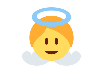 The baby angel emoji