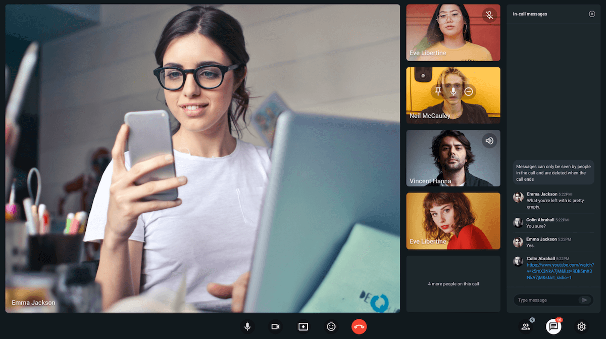 Owing-to-a-video-conference-option-a-virtual-performance-review-can-be-performed-via-Pumble