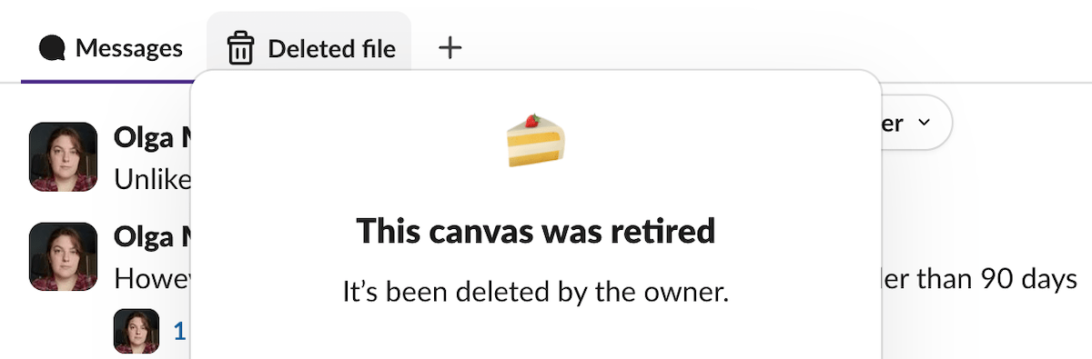 A phantom canvas haunting my Slack channel
