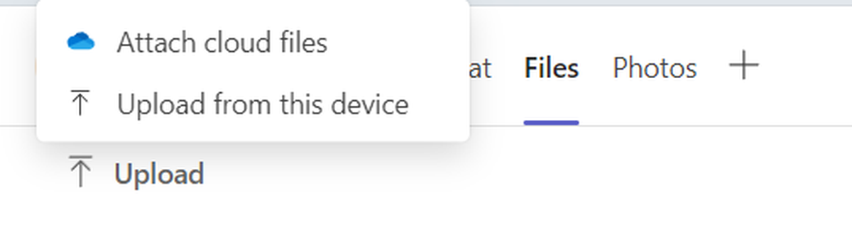 Creating files directly in Microsoft Teams