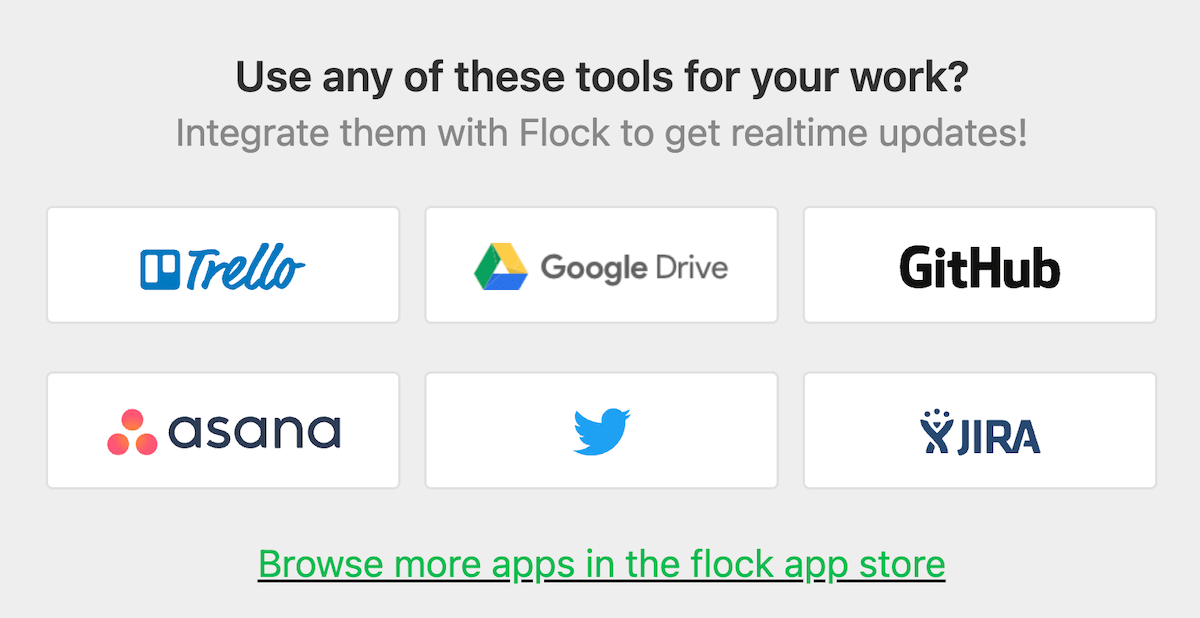 Flock integrations