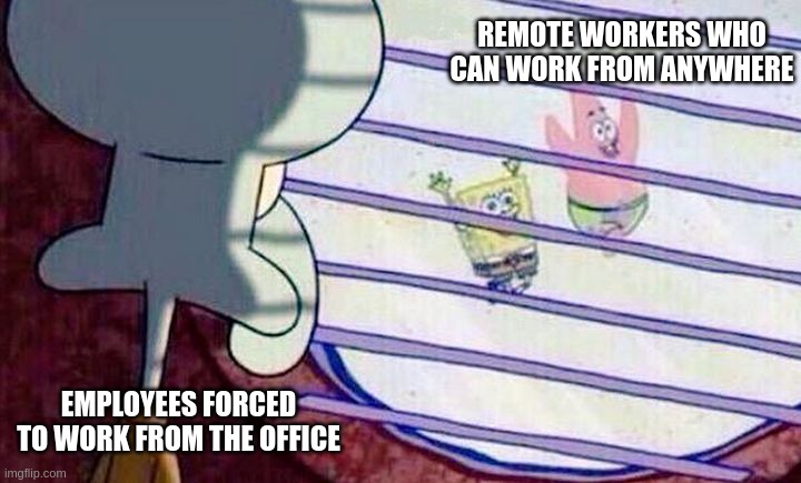 general work from home memes remote work office