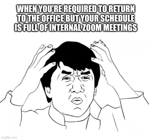 work from home meeting memes zoom schedule