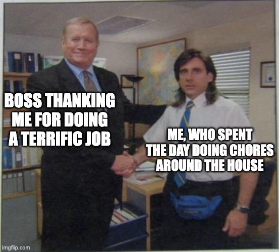 work from home procrastination memes chores