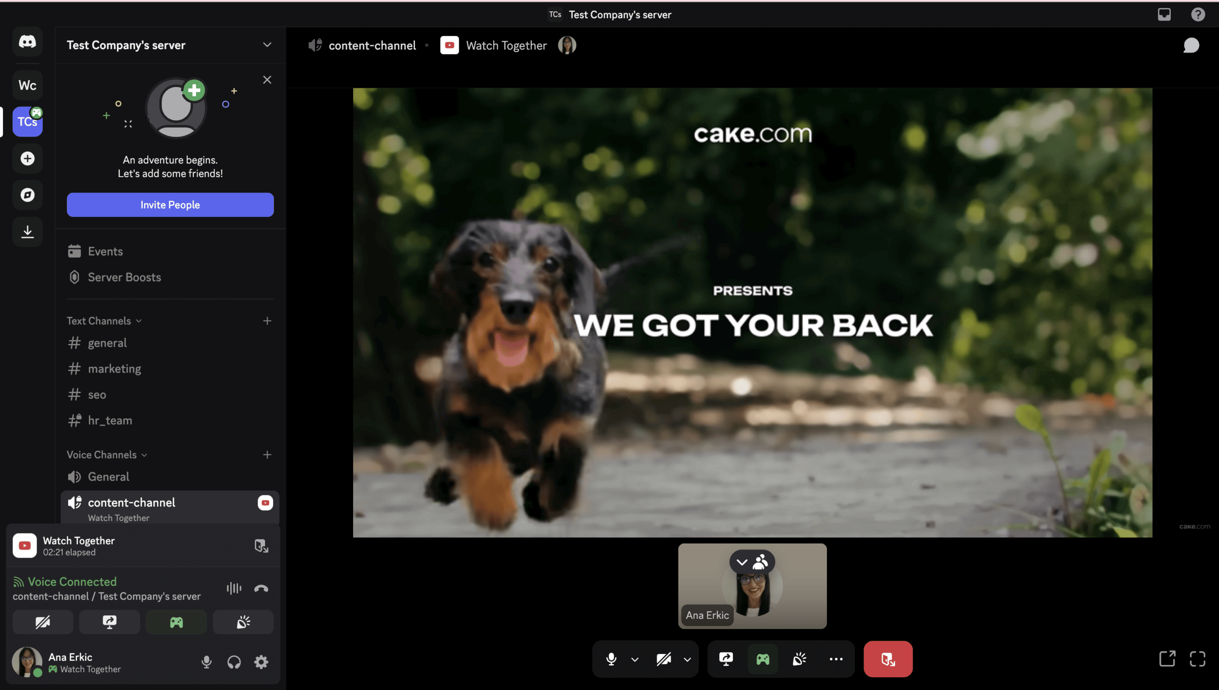 YouTube integration in Zoom