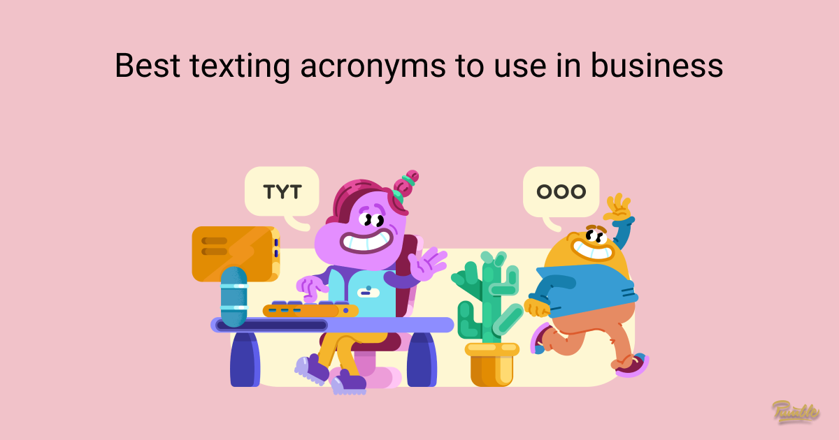 40+ text abbreviations to use in business