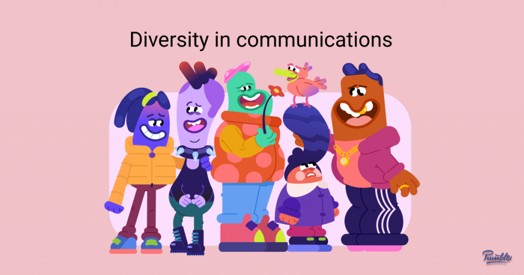 Diversity, equity, and inclusion in workplace communications — Pumble