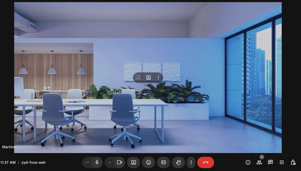 Use effects and backgrounds in Google Meet