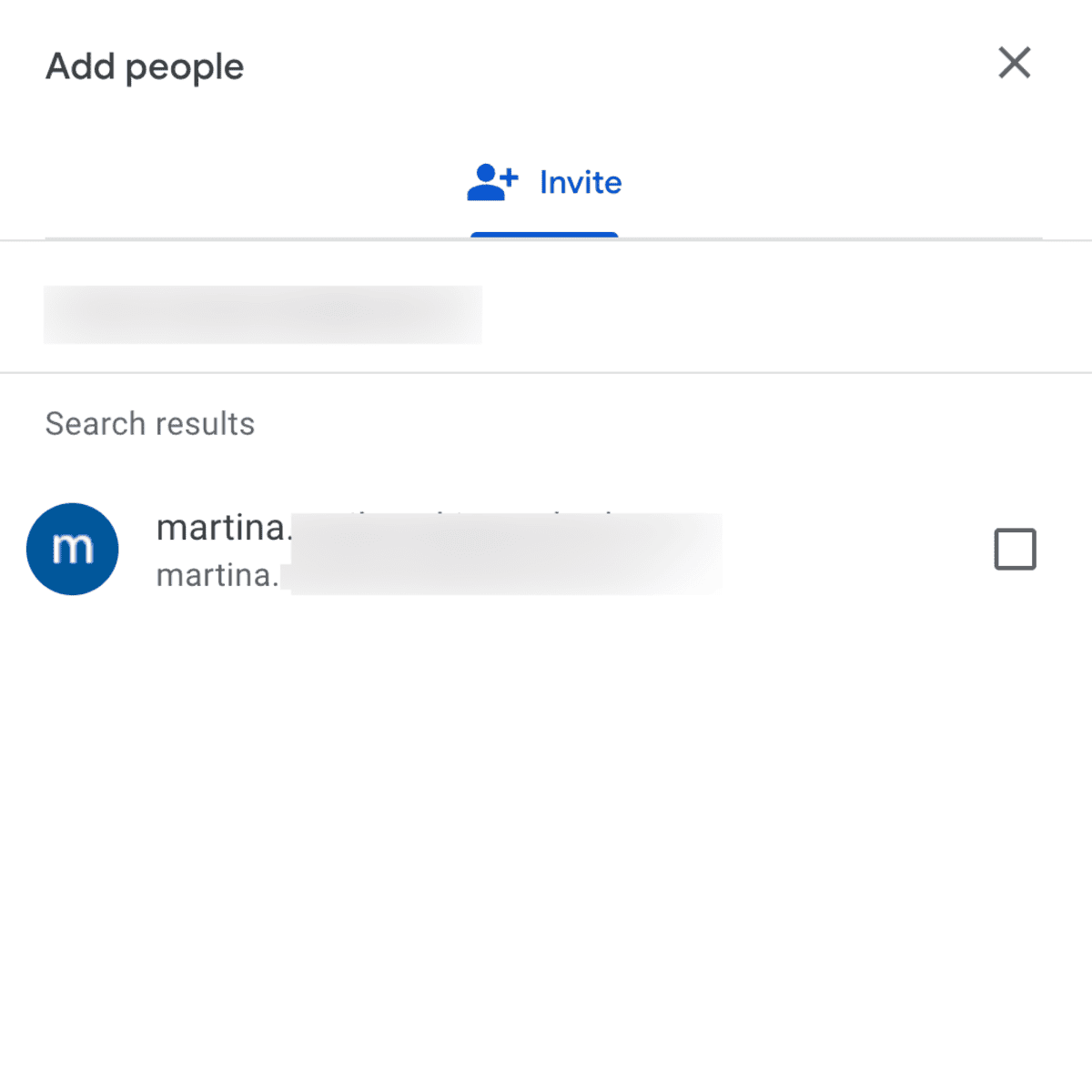 Use someone’s email address to invite them to Google Meet