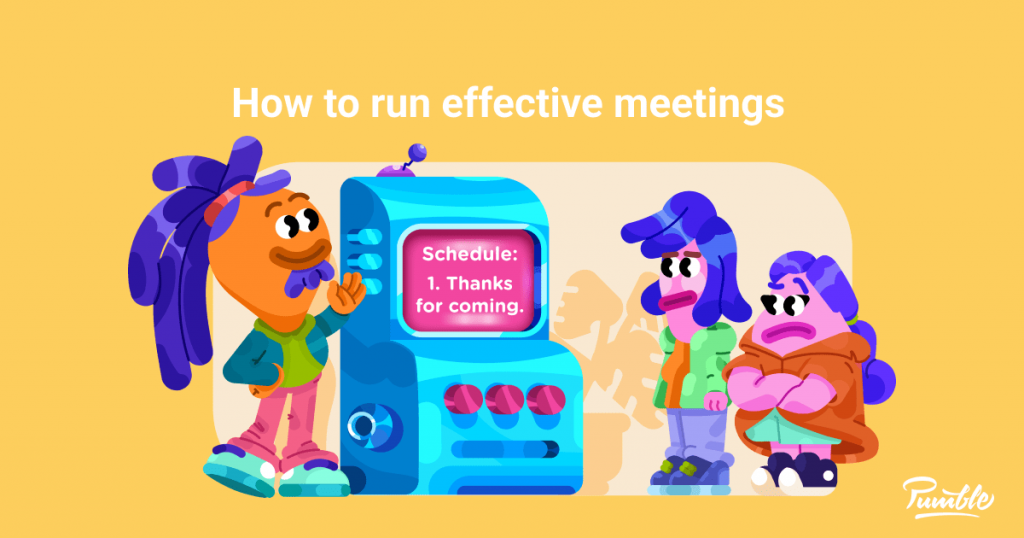 How to Run Effective Meetings