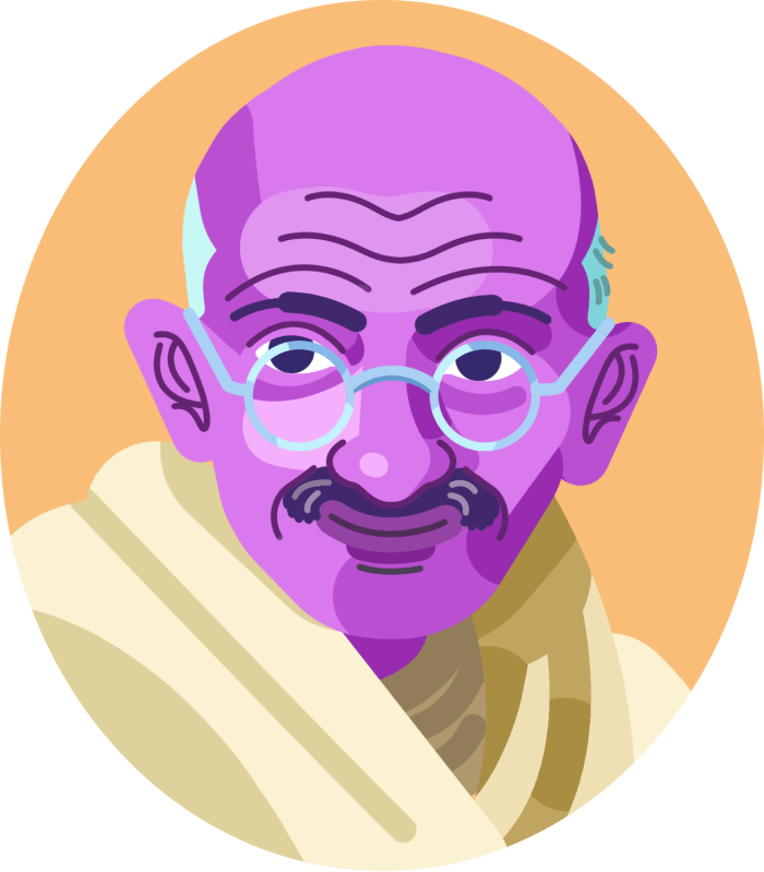 Mahatma Gandhi — Indian lawyer, activist, and politician