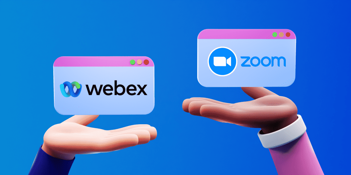 Webex vs Zoom - cover