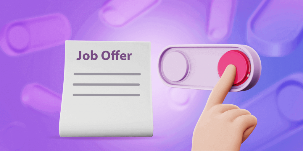 what happens if you accept a job offer and then back out