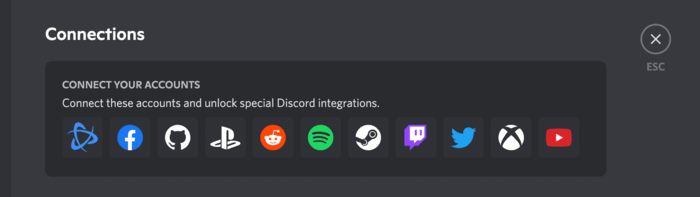 Integrations in Discord