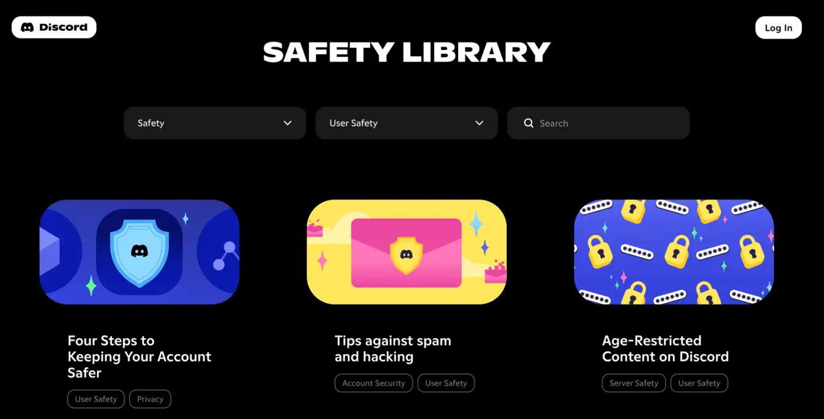 Discord’s safety library