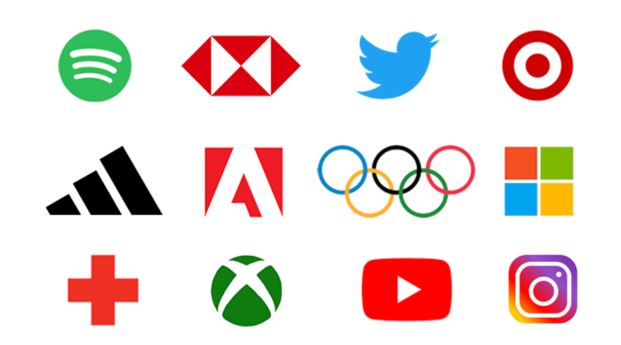 Some of the most recognizable logos right now 