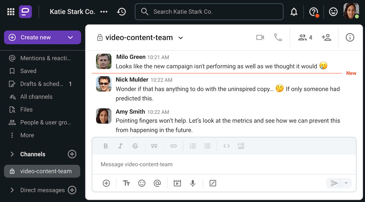 Using the passive-aggressive style of verbal communication can derail workplace communication on Pumble, the team communication app