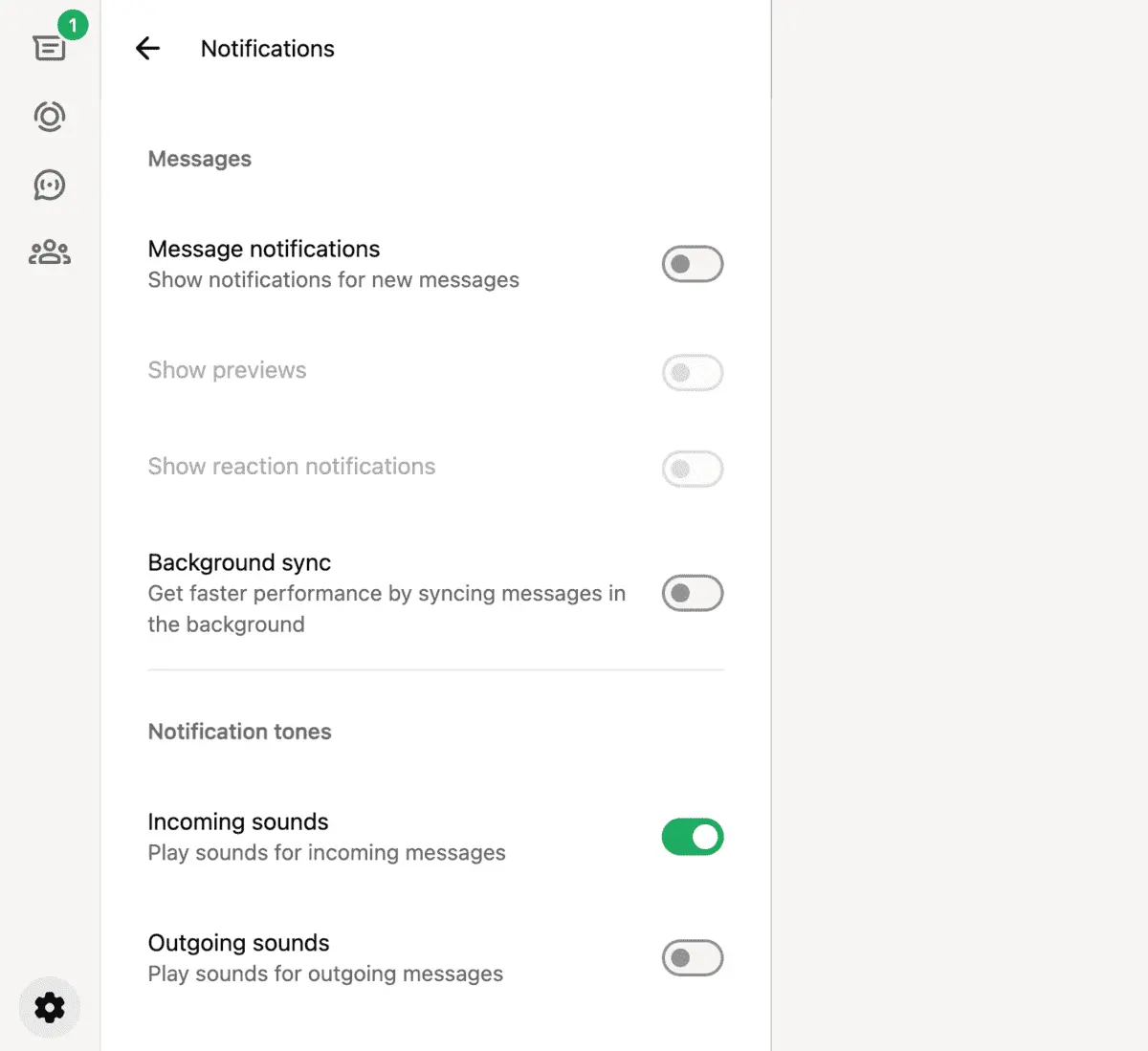 WhatsApp notifications