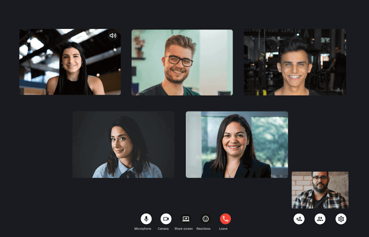Thanks to the Pumble video conferencing option you can set up a video call with your colleagues whenever you want